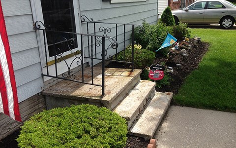 Precast Steps Before 6