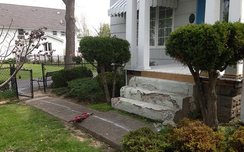 Precast Steps Before 5